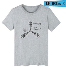 Volver a la camiseta del futuro hombres/mujeres clásico película Series algodón volver a la personalidad de la camiseta del futuro de los hombres novedad creativa