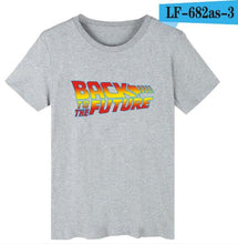 Volver a la camiseta del futuro hombres/mujeres clásico película Series algodón volver a la personalidad de la camiseta del futuro de los hombres novedad creativa