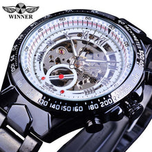 Winner New Number Sport Design Bezel Golden Watch Mens Watches Top Brand Luxury Montre Homme Clock Men Automatic Skeleton Watch