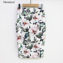 Pencil Skirt Women High Waist Green Skirts Vintage Elegant