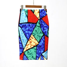 Pencil Skirt Women High Waist Green Skirts Vintage Elegant