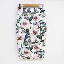 Pencil Skirt Women High Waist Green Skirts Vintage Elegant