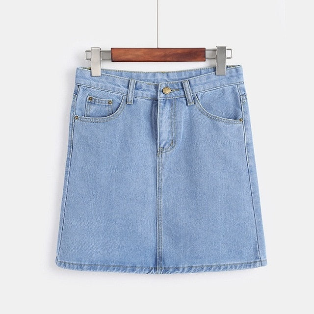 Mini Denim Skirt