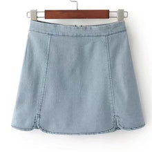 Mini Denim Skirt