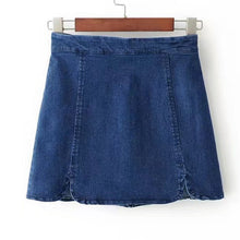Mini Denim Skirt